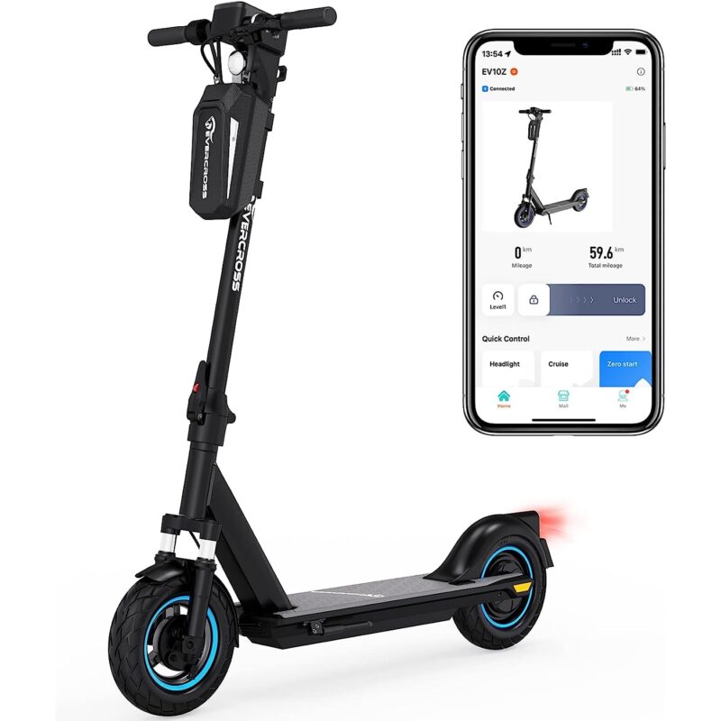 Hitway h5 Pro Electric E-scooter 800w 50km Speed Mobile App Boxed